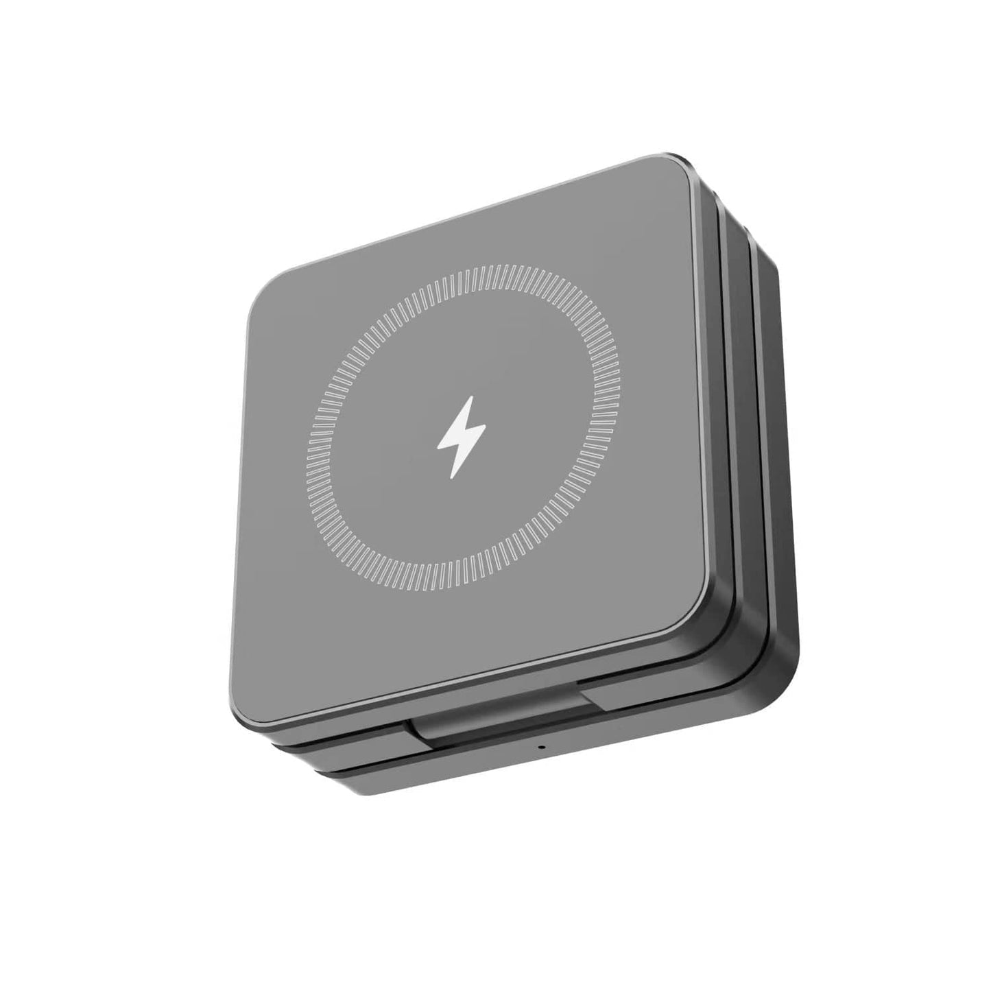 Efficiency Station: Foldable 3-in-1 Wireless Charging Station